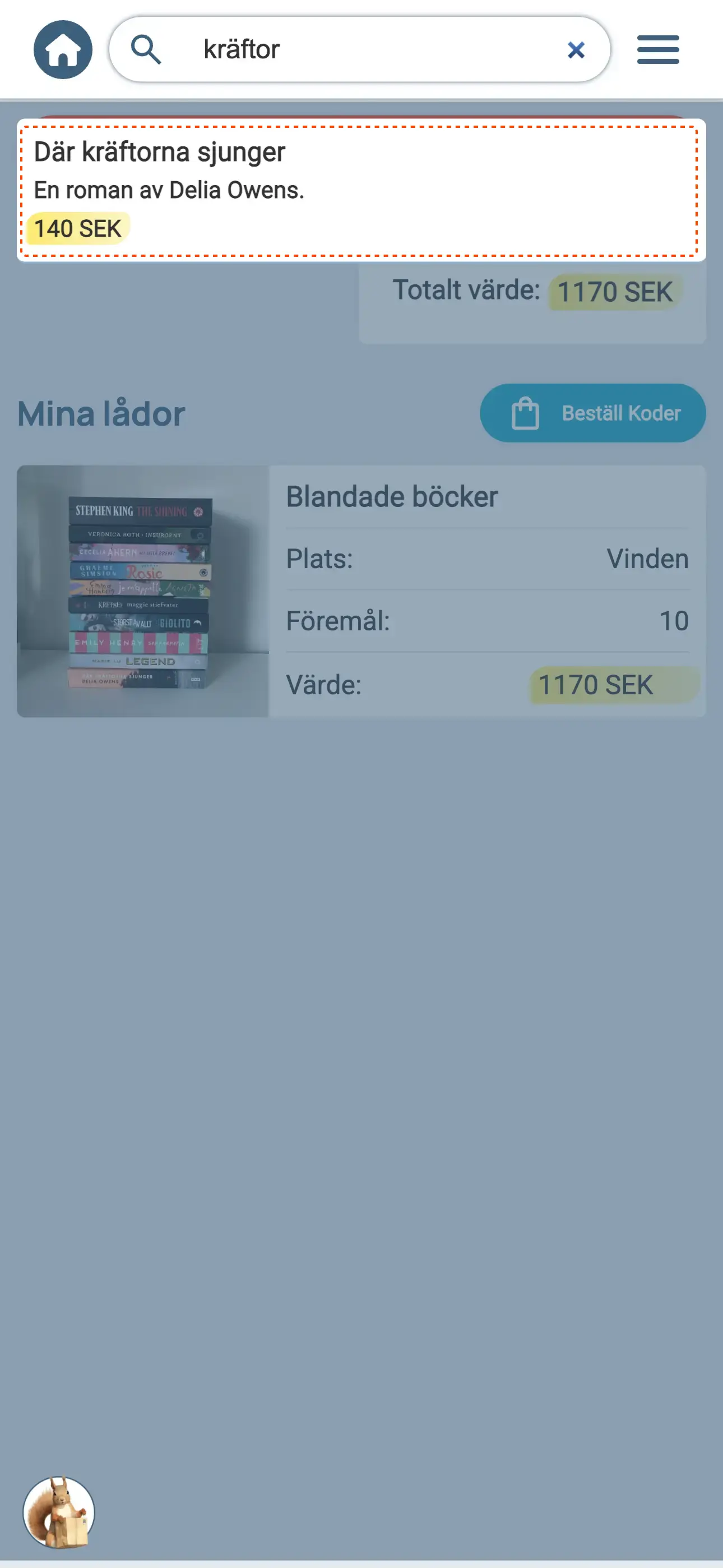 Hitta saker 1