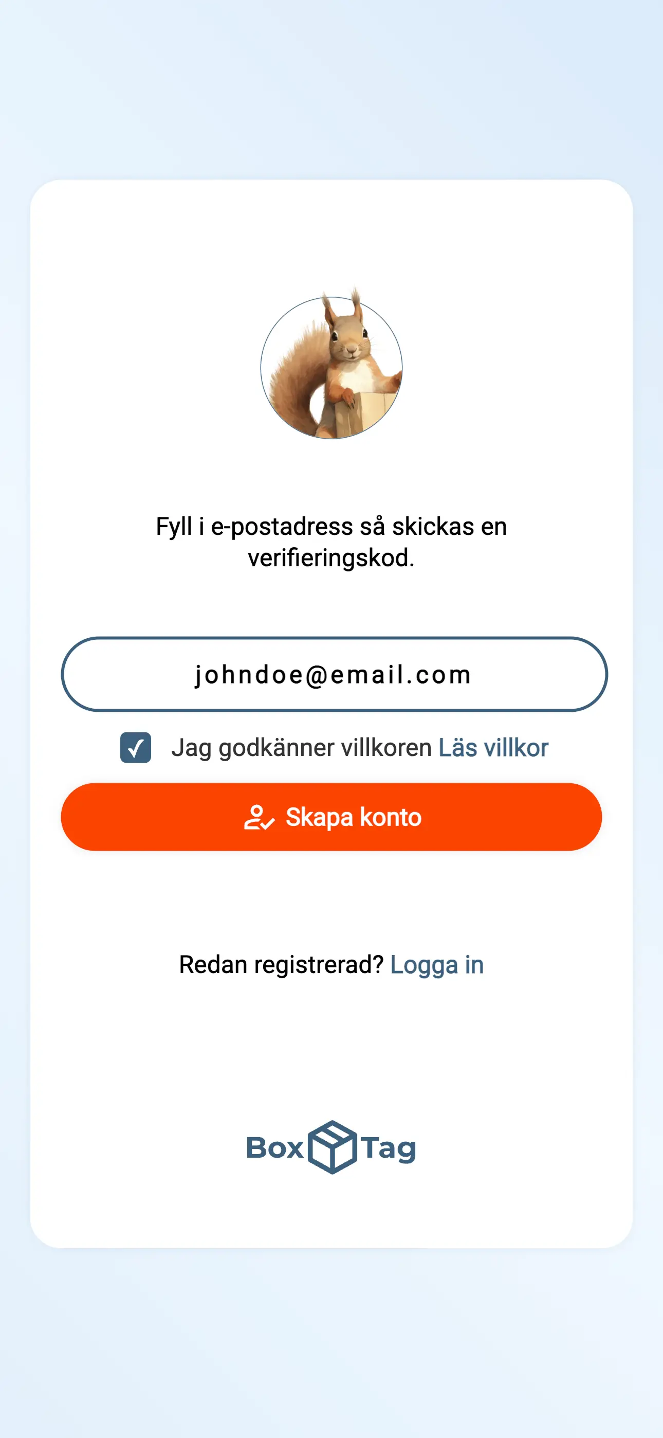 Registrera dig 1